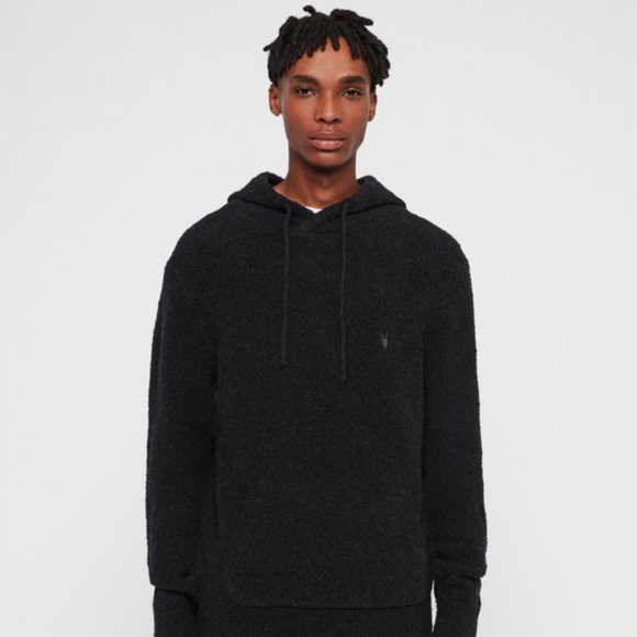 All Saints Other - AllSaints Tolnar Boucle Yarn Hoodie